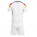 Maillot de foot Allemagne Domicile vêtements enfant Europe 2024 Manches Courtes (+ pantalon court)